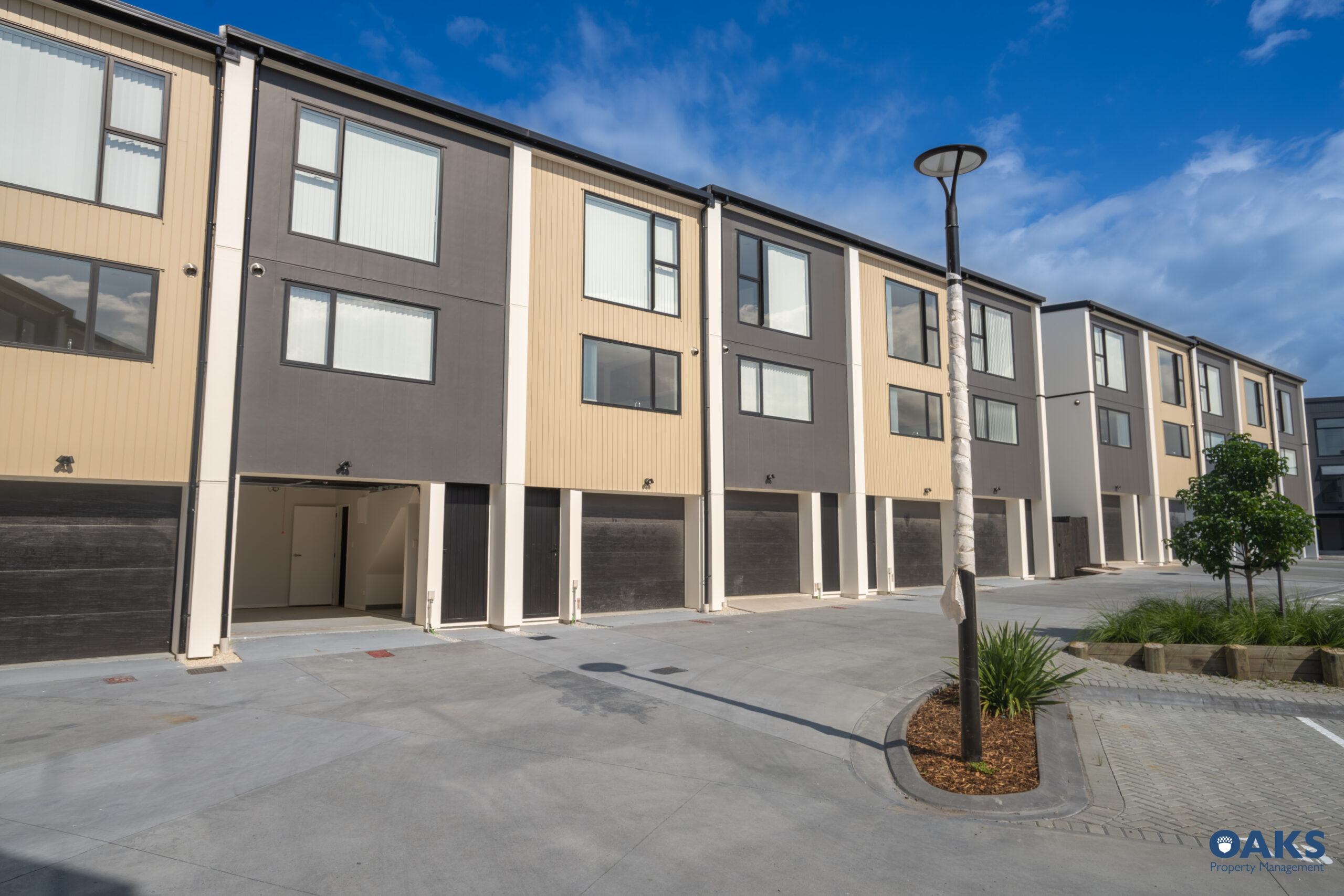 Wainui Terraces interior block view